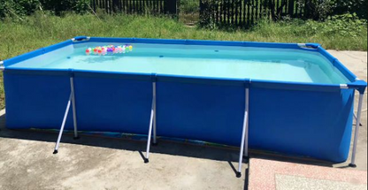 outdoor Swimming pool with strong side walls, ideal for family use and summer water fun in backyard space