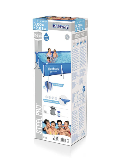 Backyard swimming pool, ideal for summer fun with strong material and comfortable space