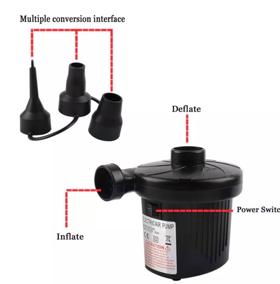 electric pump included