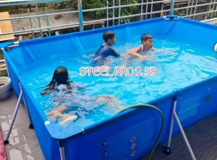 Backyard pool for family use with strong material build, designed for outdoor summer enjoyment and easy setup