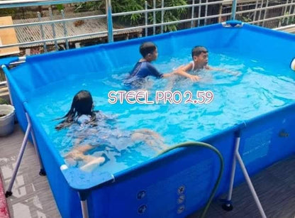 Backyard pool for family use with strong material build, designed for outdoor summer enjoyment and easy setup