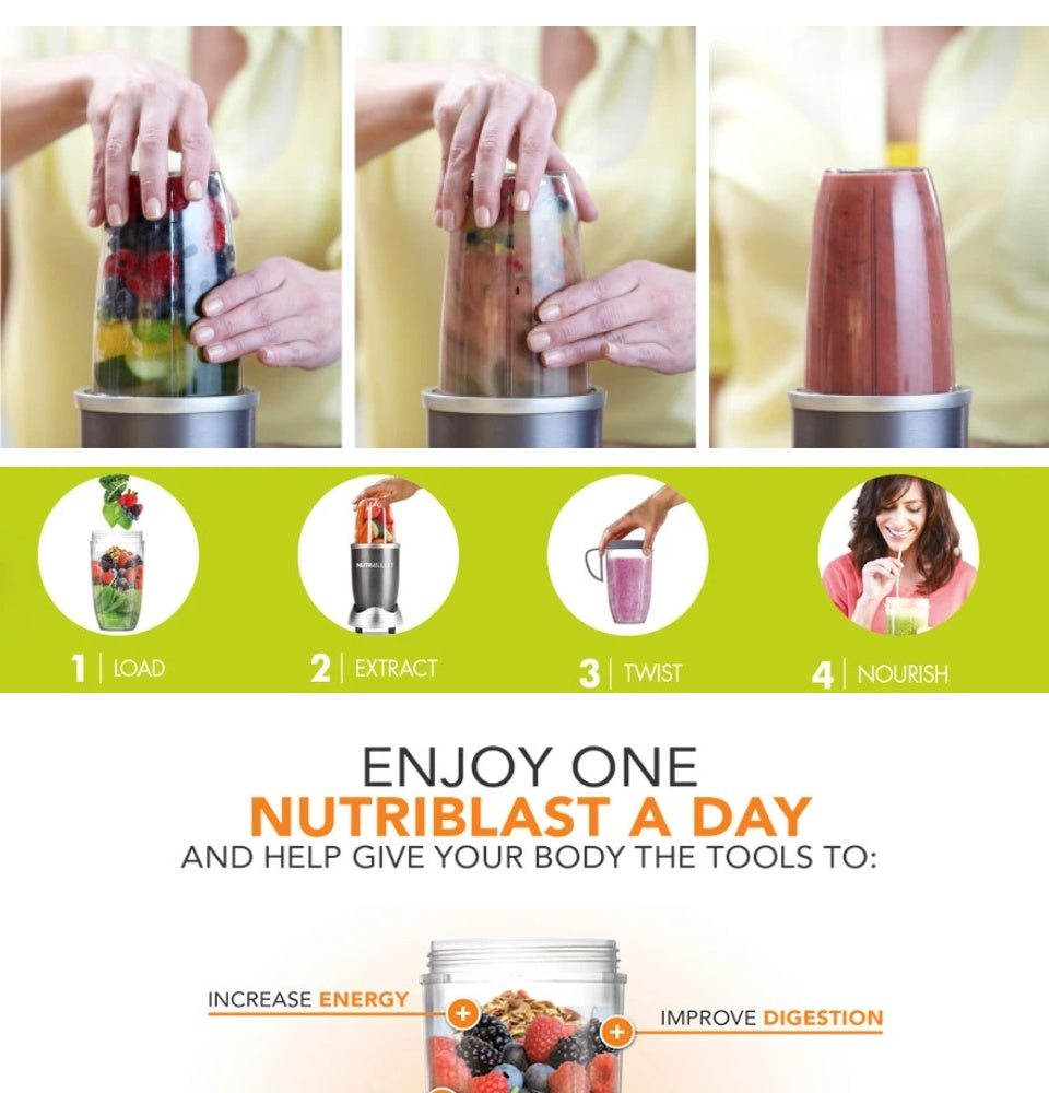 Countertop blender with multi speed control for precise blending and mixing results