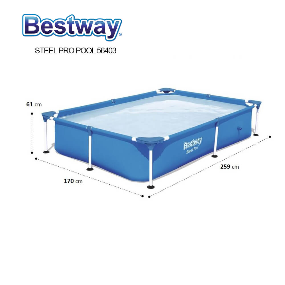 Outdoor pool with design for kids and adults, large size layout for comfortable family water experience