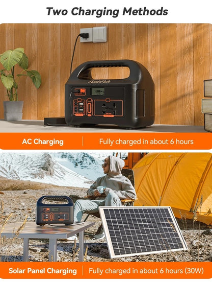 Portable solar generator system for off grid power and outdoor electricity needs